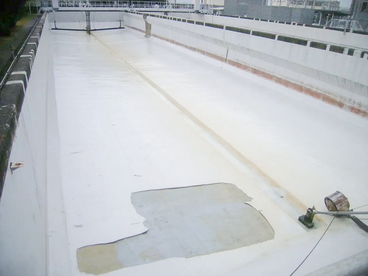 発電所内沈澱槽清掃_after